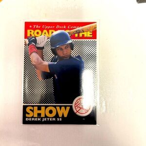 1995 Minor League Road to The Show Derek Jeter mint condition